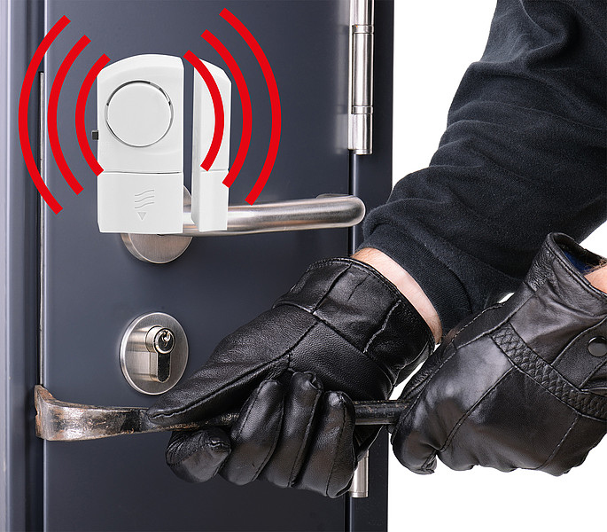 Olympia TF 400 - Fenster- und Türensensor - weiß (Packung mit 4), Ansicht 4