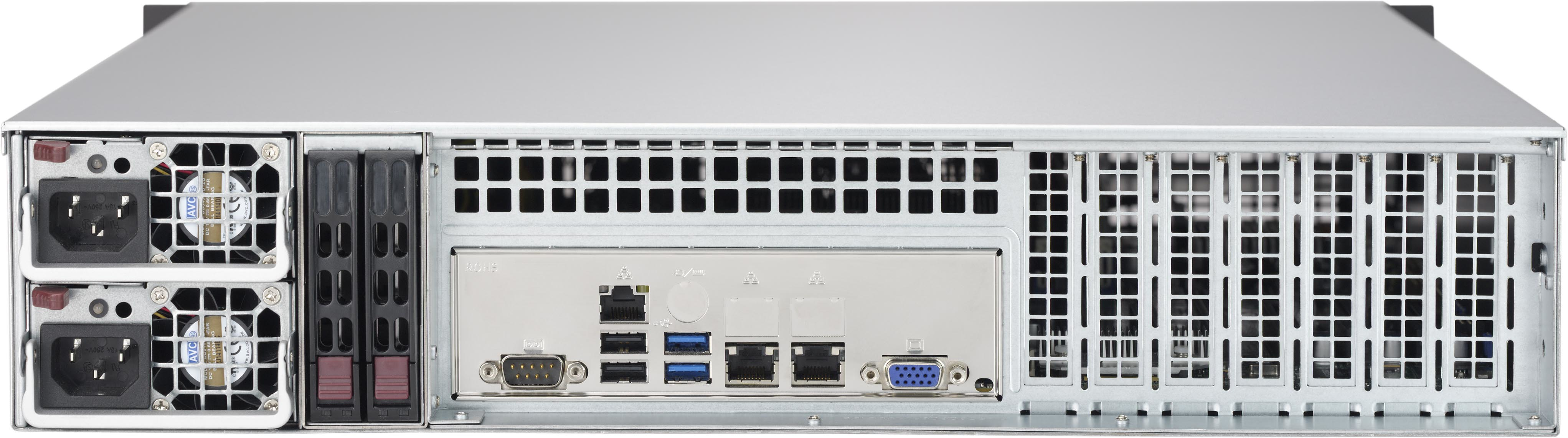 Supermicro SC825M BTQC-R802LPB - Rack-Montage, Ansicht 2