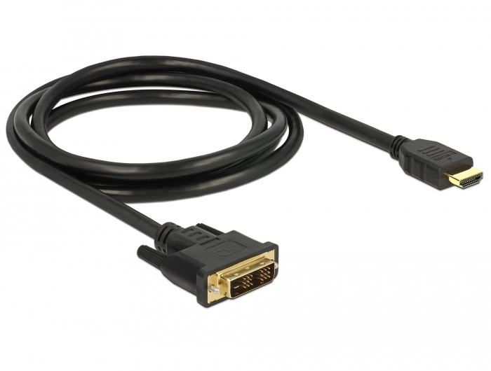 Delock Adapterkabel - DVI-D männlich bis HDMI männlich, Ansicht 2