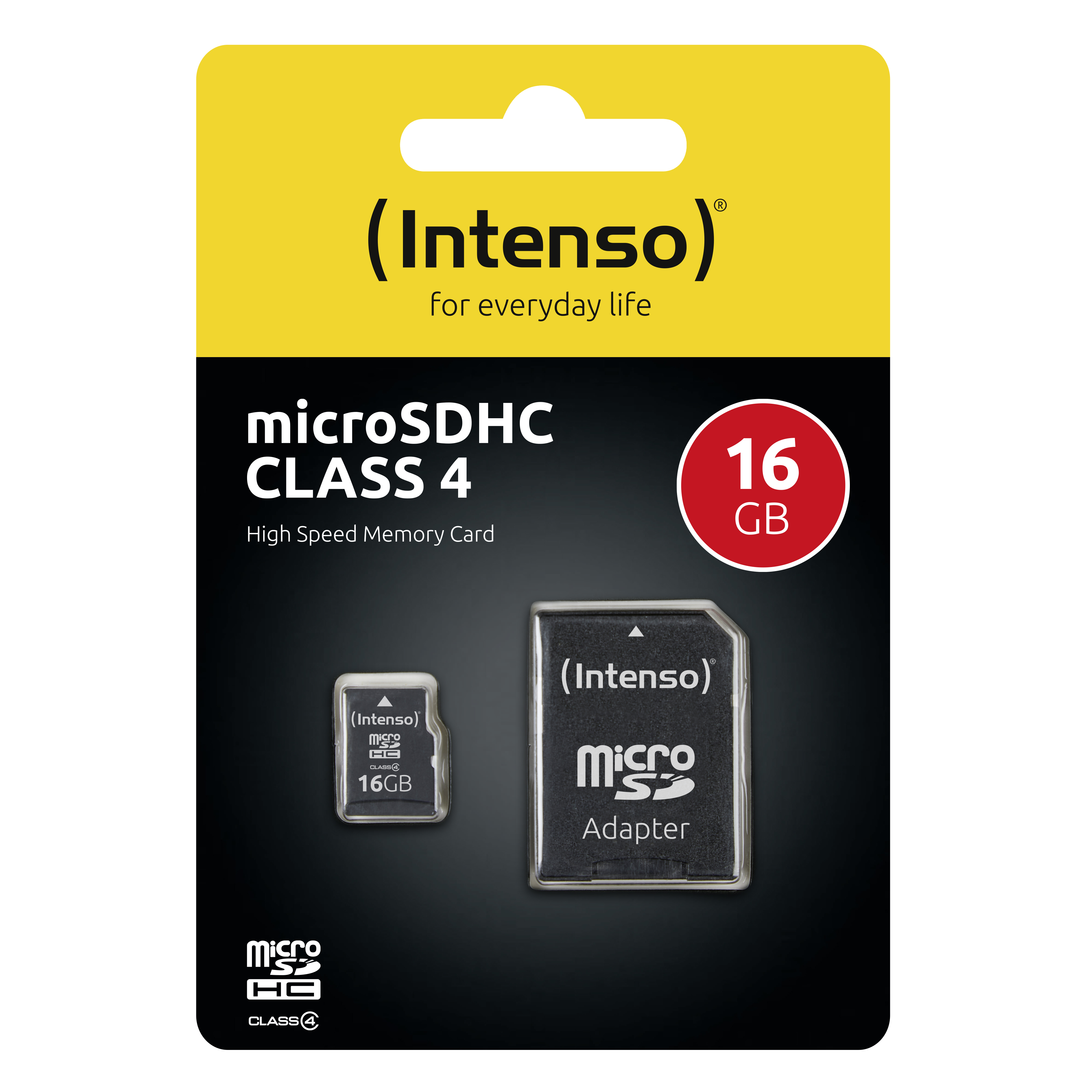 Intenso Flash-Speicherkarte (microSDHC/SD-Adapter inbegriffen), Ansicht 2