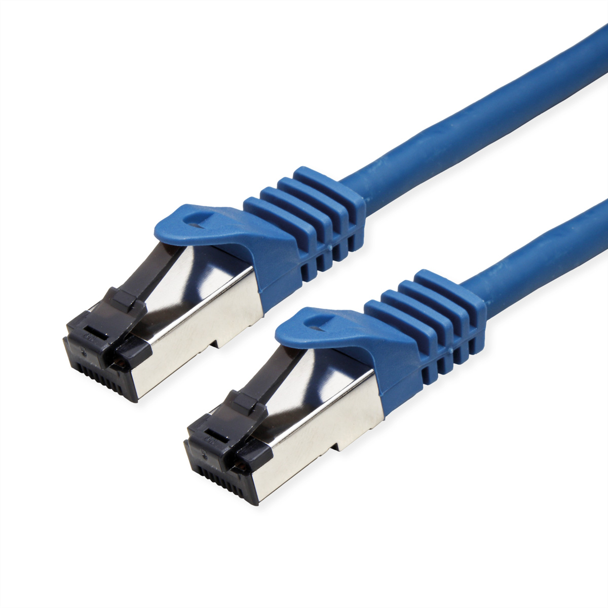 VALUE S/FTP Patchkabel Kat.8.1 LSOH Litze blau - Kabel - Netzwerk