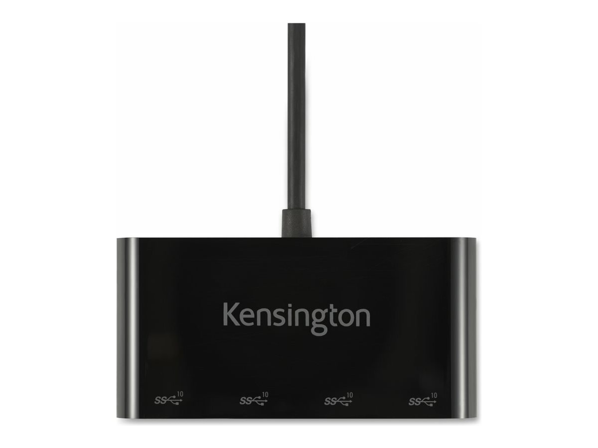Kensington CH1200 - Hub - USB-C, 10 Gbps, 4-Port Hub, Ansicht 4