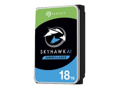 Seagate SkyHawk AI ST18000VE002 - Festplatte - 18 TB - intern - 3.5" (8.9 cm)