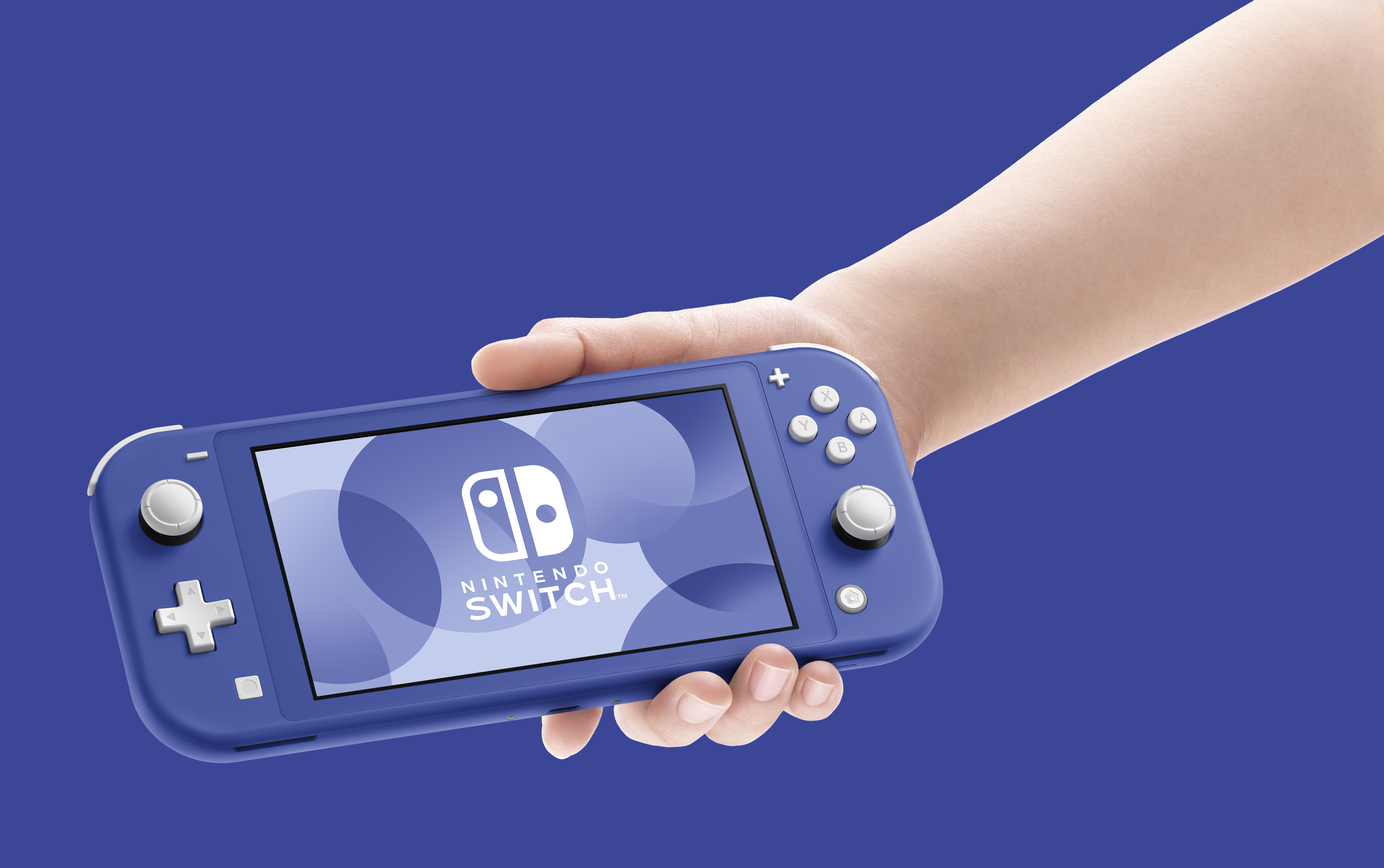 Nintendo Switch Lite - Handheld-Spielkonsole - Blau, Ansicht 4