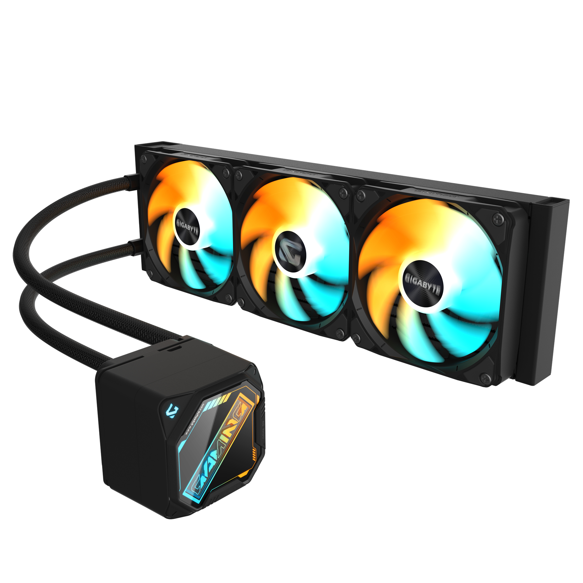 Gigabyte GAMING 360 - Prozessor-Flüssigkeitskühlsystem - (für: LGA115x Socket, LGA1200, LGA1700, LGA1851, AM4, AM5), Ansicht 4