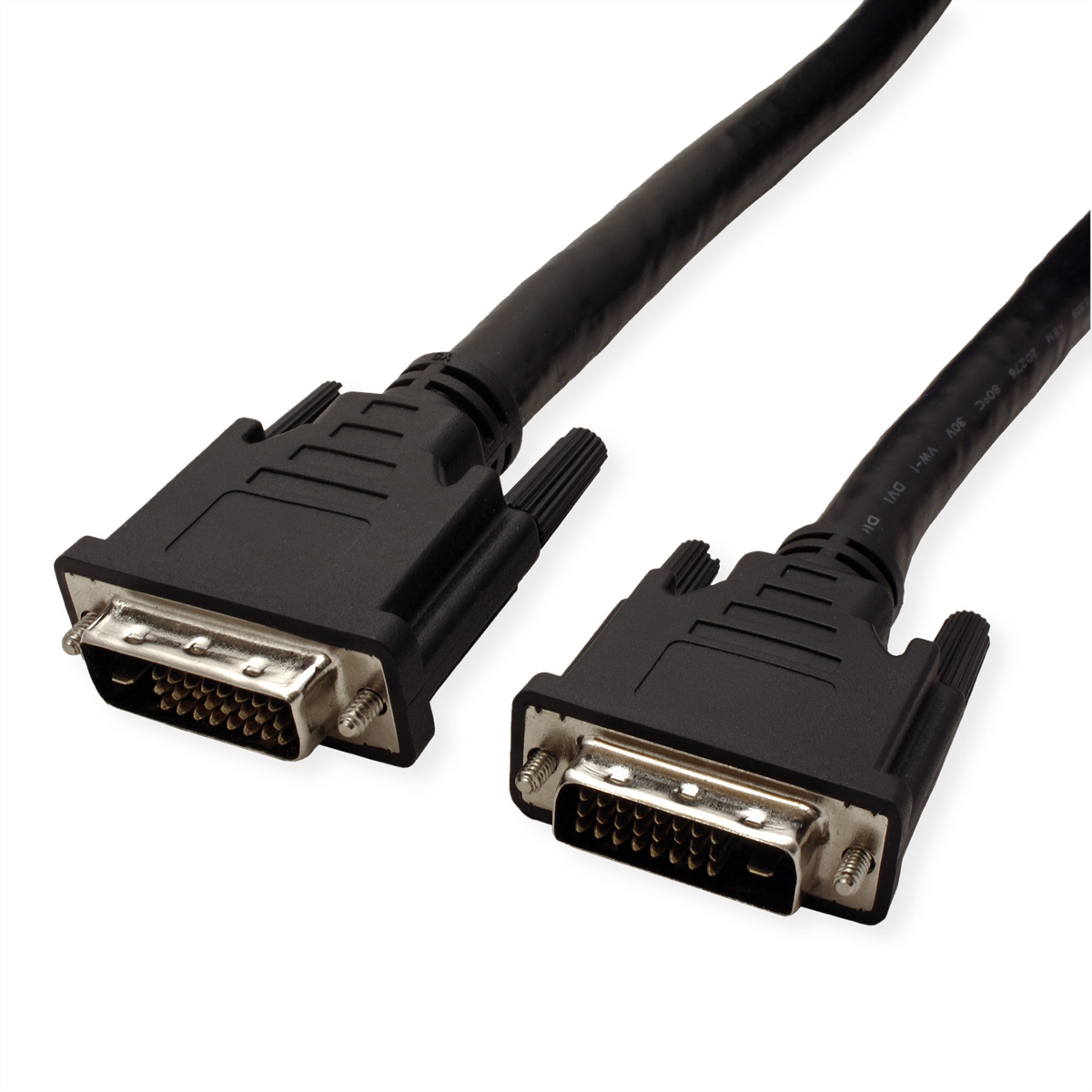 ROLINE DVI-Kabel - Dual Link - DVI-D (M) zu DVI-D (M)