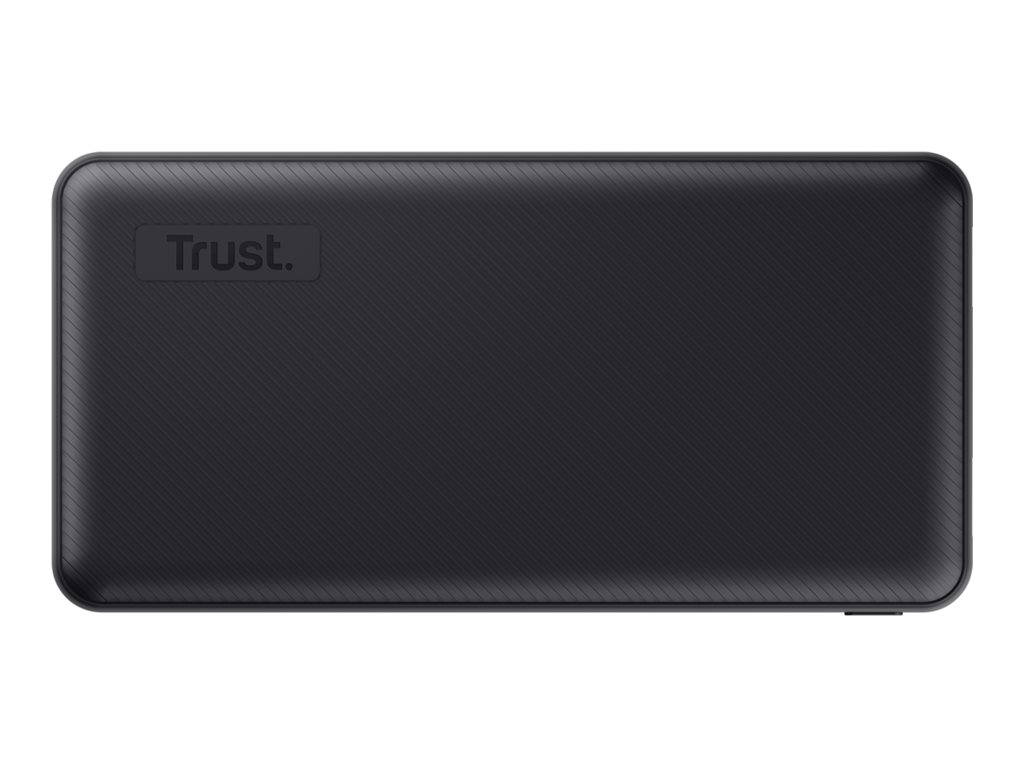 Trust Primo - Powerbank - 20000 mAh - 74 Wh - 15 Watt - 3 A - Fast Charge - 3 Ausgabeanschlussstellen (2 x USB, USB-C), Ansicht 5