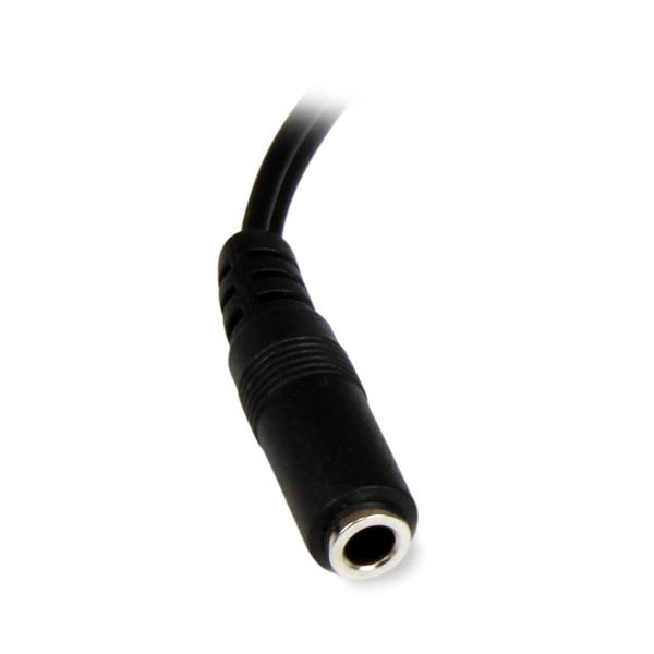 StarTech.com 15cm Audio Kabel 3,5mm Klinke auf 2x Cinch (Buchse/Stecker), Ansicht 4