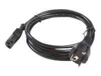 MicroConnect Stromkabel - IEC 60320 zu IEC 60320, Ansicht 3