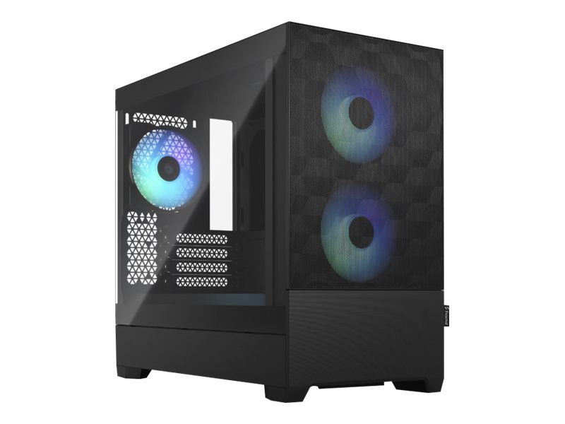 Fractal Design Pop Mini Air RGB - Tower - micro ATX - Seitenteil mit Fenster (gehärtetes Glas)