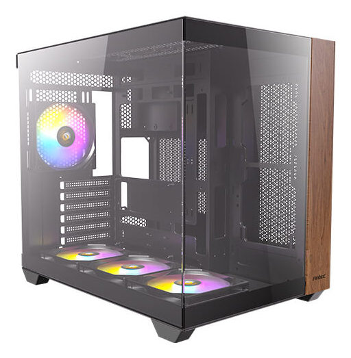Antec CX800 aRGB Midi-Tower Tempered Glass - wood, Ansicht 2