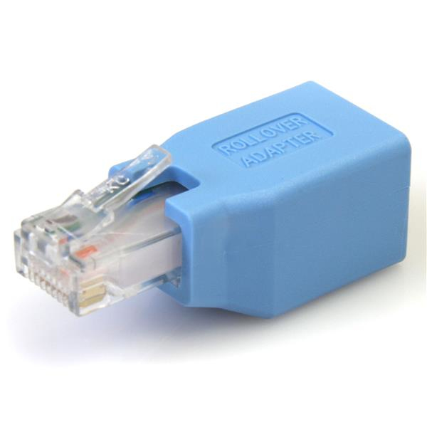 StarTech.com Cisco Konsolen Rollover Adapter für RJ45 Ethernet Kabel - St/Bu - Netzwerkadapterkabel - RJ-45 (M), Ansicht 2