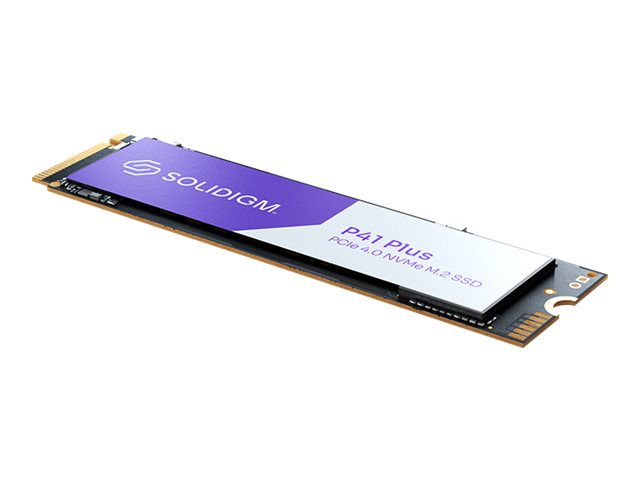 Intel Solidigm P41 Plus Series - SSD - 1 TB - intern - M.2 2280 - PCIe 4.0 x4 (NVMe)