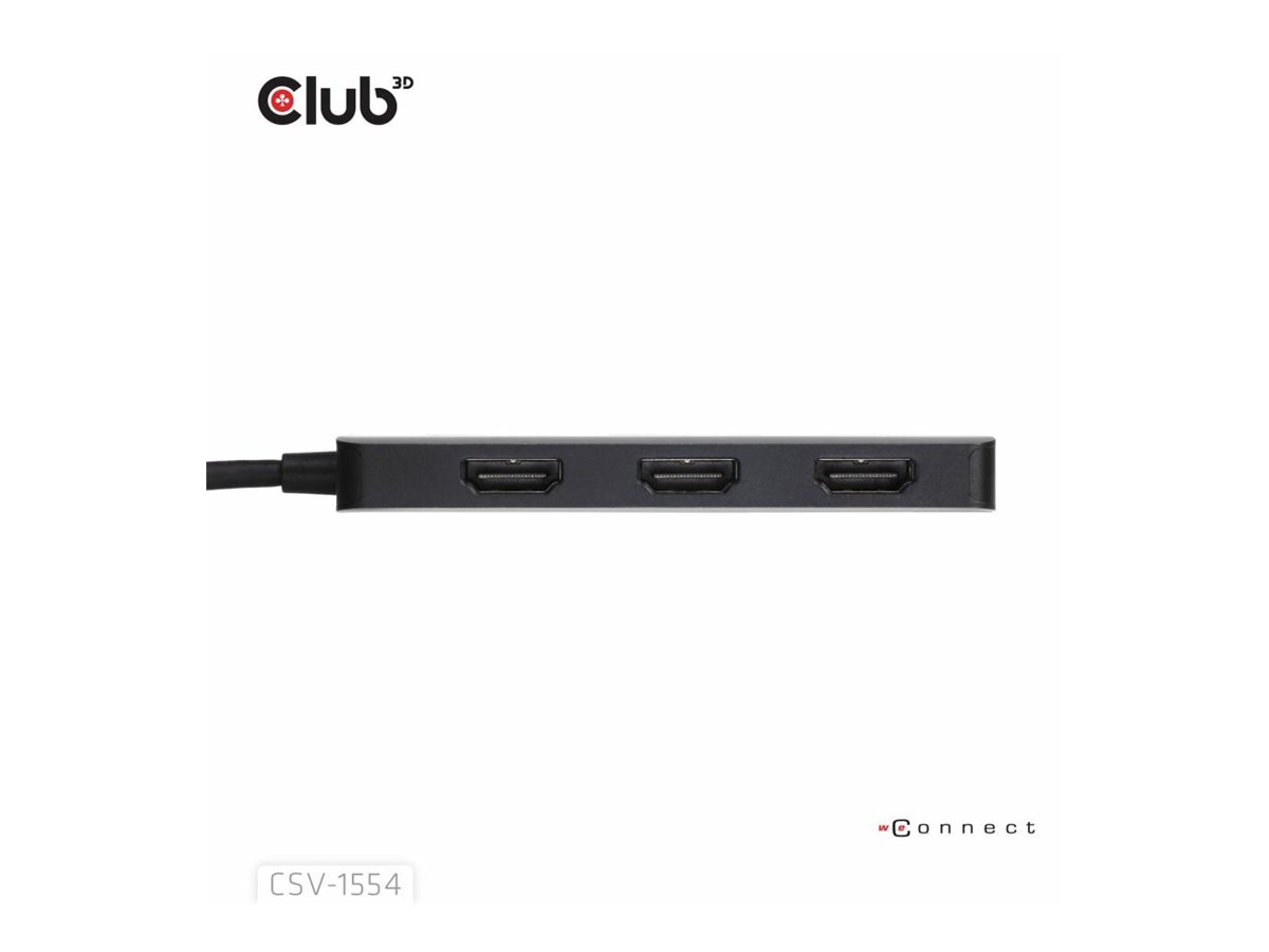 Club 3D CSV-1554 - Dockingstation - USB-C / Thunderbolt 4, Ansicht 4