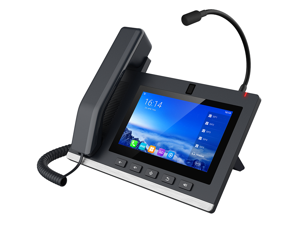 Fanvil IP Telefon A308i schwarz - VoIP-Telefon - TCP/IP, Ansicht 2