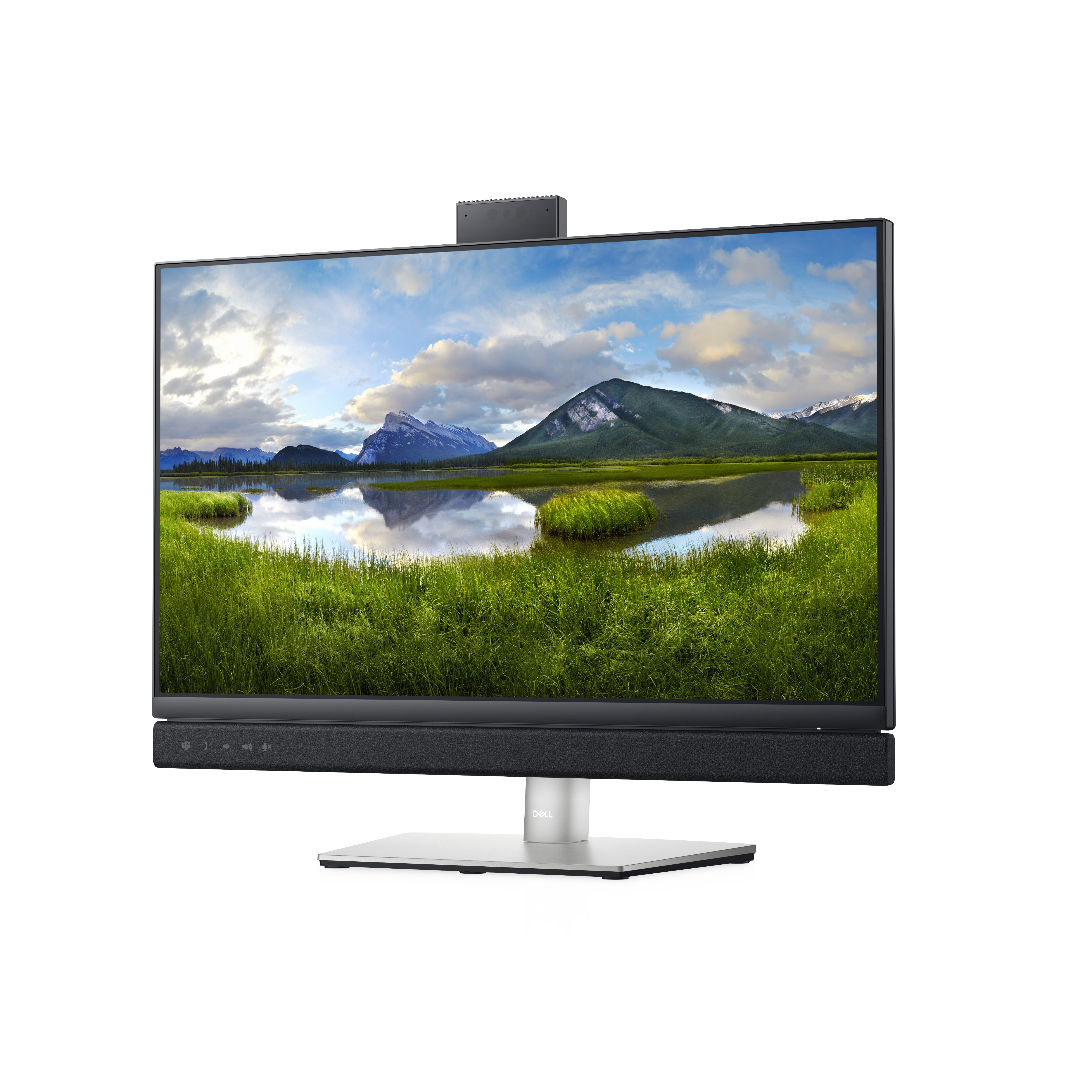 Dell C2422HE - 60,5 cm (23.8 Zoll) - 1920 x 1080 Pixel - Full HD - LCD - 8 ms - Schwarz - Silber