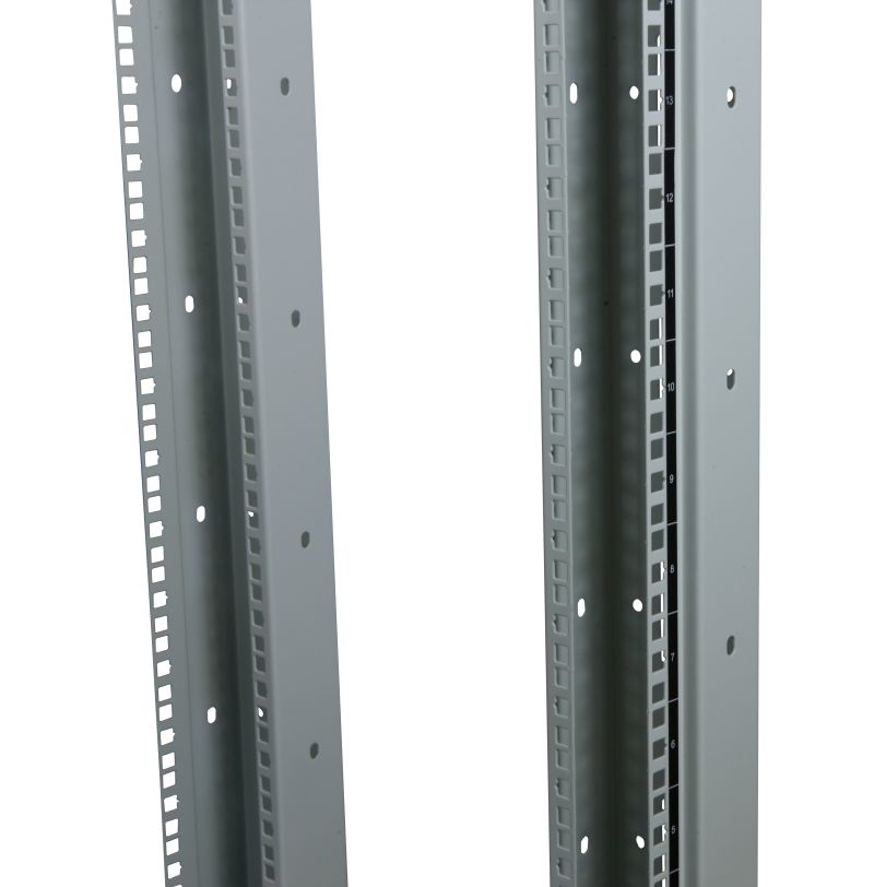 ALLNET 139266 - 22U - Freistehendes Gestell - 400 kg - Grau - 48,3 cm (19 Zoll) - 600 mm, Ansicht 4