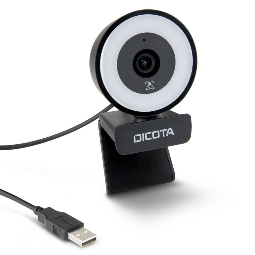 Dicota Ringlight - Webcam - Farbe - 5 MP - 2592 x 1944, Ansicht 4