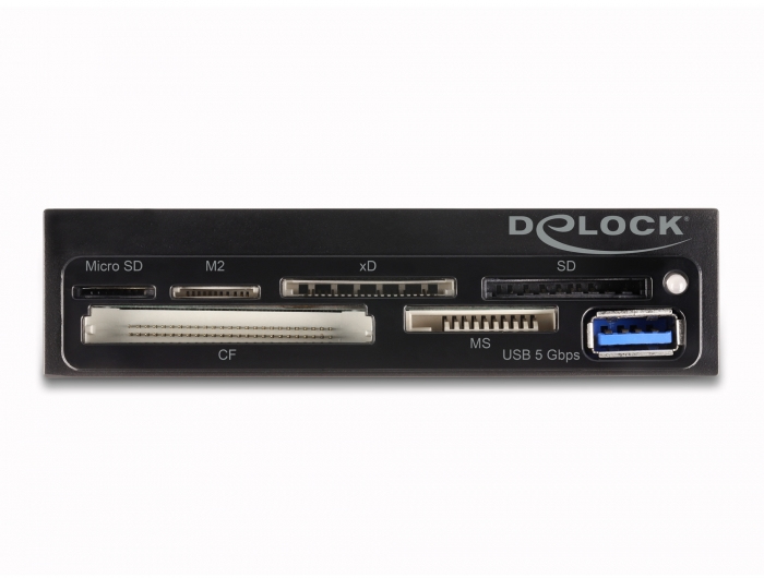 Delock Kartenleser - 8,9 cm (3,5 Zoll) (Multi-Format), Ansicht 2