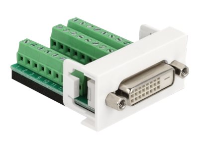 Delock Modulares Faceplate-Snap-In - DVI-D
