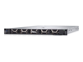 Dell PowerEdge R6615 - Server - Rack-Montage - 1U - 1-Weg - 1 x EPYC 9454P  2.75 GHz - RAM 192 GB - SAS - Hot-Swap 6.4 cm (2.5)