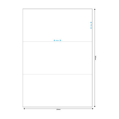 MEDIARANGE MRINK142 - Weiß - Dauerhaft - 210 x 99 - A4 - Matte - Laser/Inkjet, Ansicht 3