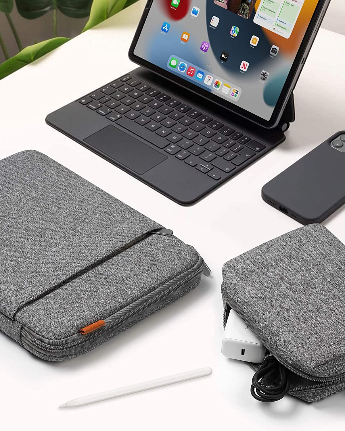 Inateck Laptoptasche 13.3 mit Zubehörtasche LB01006/S1 gray - Tasche, Ansicht 3