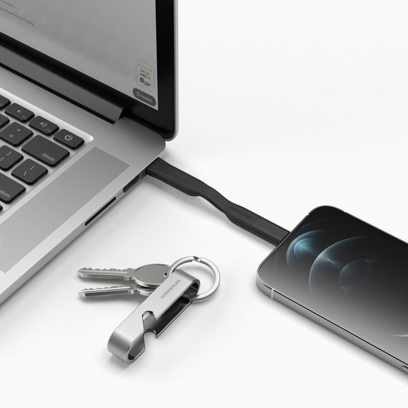 Vonmählen High Six - USB C - USB C - Schwarz - Edelstahl, Ansicht 2