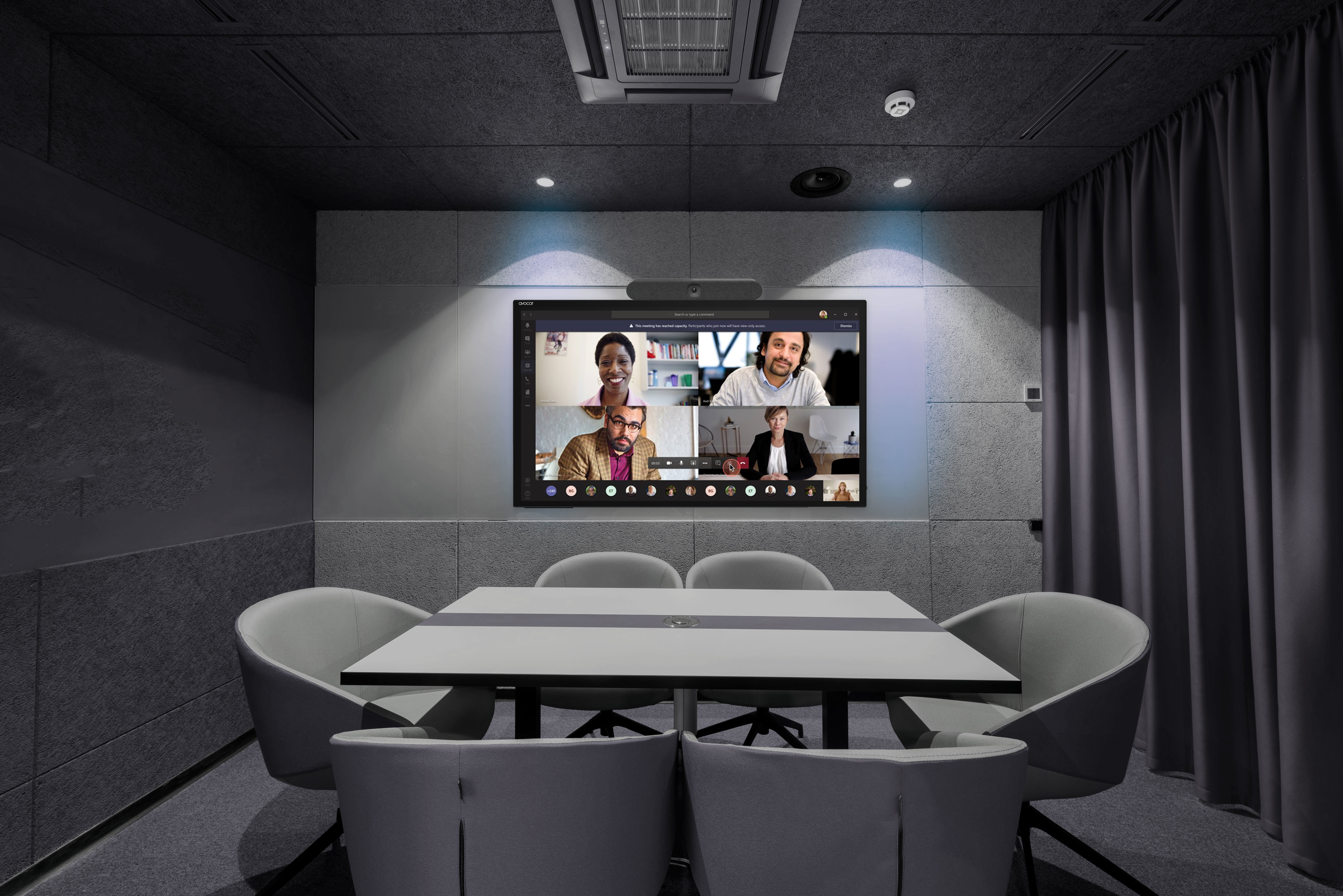 Avocor AVH-7520 - 190 cm (75) Diagonalklasse H Series LCD-Display mit LED-Hintergrundbeleuchtung - mit Touchscreen, Ansicht 2