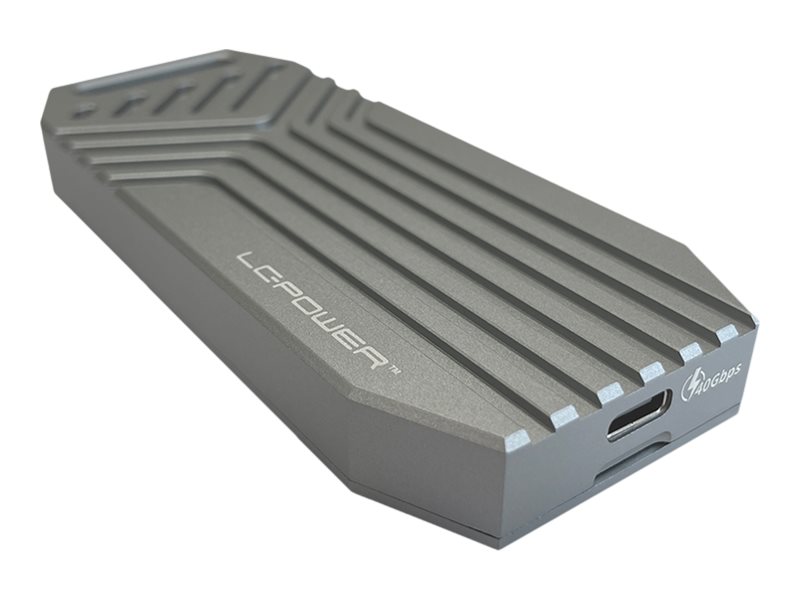 LC-Power LC-M2-C-USB4 - Speichergehäuse - M.2 - M.2 NVMe Card - USB 4 (Gen 3x2)