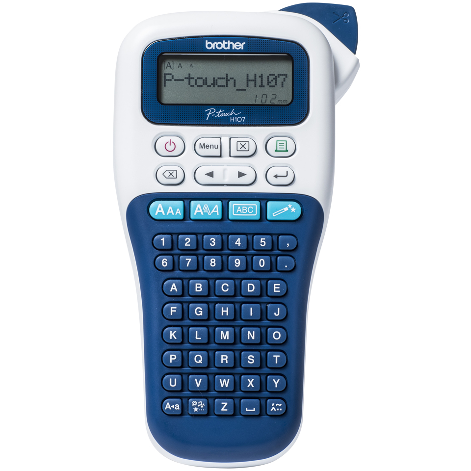 Brother P-Touch PT-H107B - Beschriftungsgerät - s/w - Thermotransfer - Rolle (1,2 cm), Ansicht 2