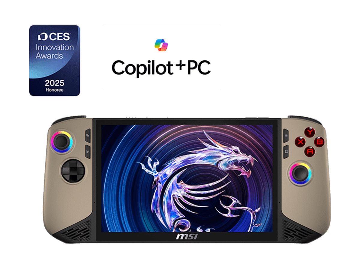 MSI Claw 8 AI+ A2VM-015 - Handheld-Spielkonsole, Ansicht 5