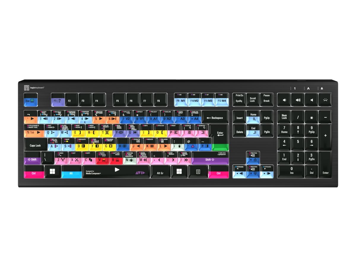 Logickeyboard Avid Media Composer Astra 2 - Tastatur