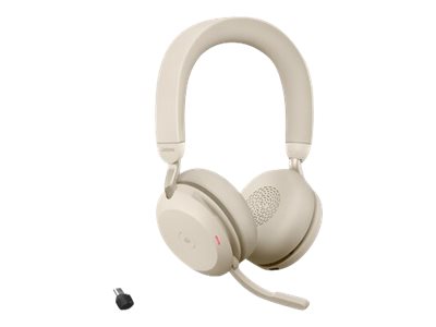 Jabra Evolve2 75 - Headset - On-Ear - Bluetooth - kabellos - aktive Rauschunterdrückung