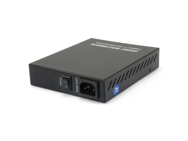 LevelOne FVM-1000 - Medienkonverter - 100Mb LAN - 10Base-T, 100Base-FX, 100Base-TX - RJ-45 / SFP (mini-GBIC), Ansicht 2