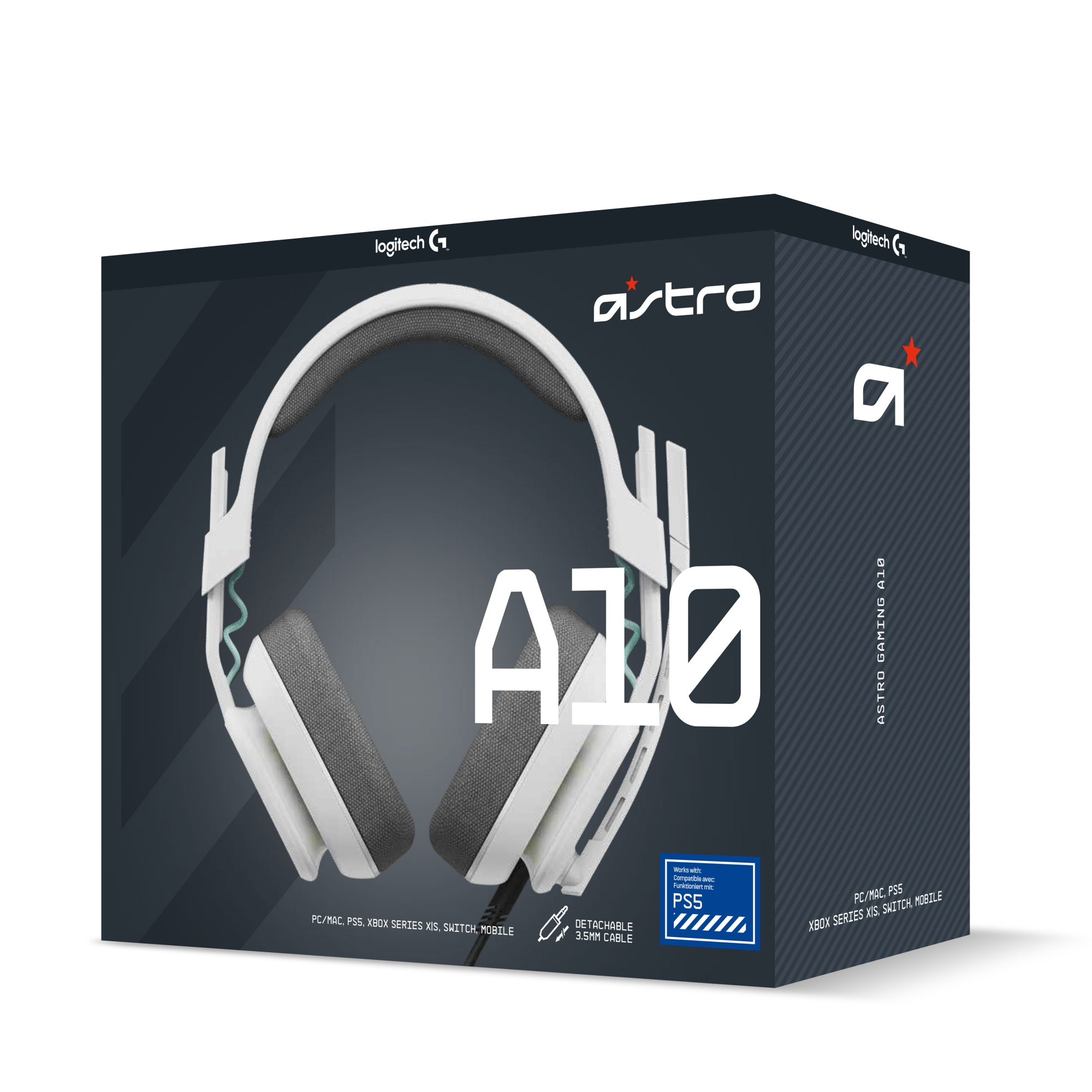Logitech ASTRO Gaming A10 Gen 2 - Headset - ohrumschließend, Ansicht 2