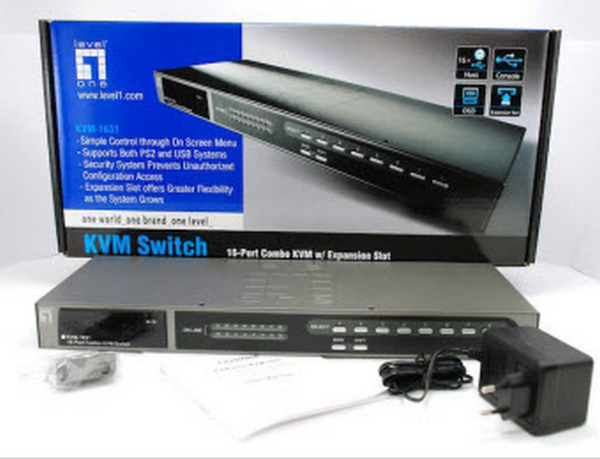 LevelOne ViewCon KVM-1631 Combo KVM Switch - KVM-Switch, Ansicht 2