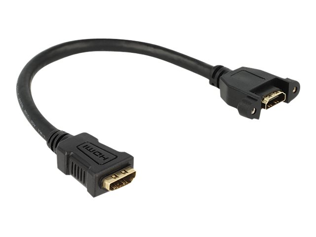 Delock HDMI A Buchse > HDMI A Buchse - HDMI-Kabel