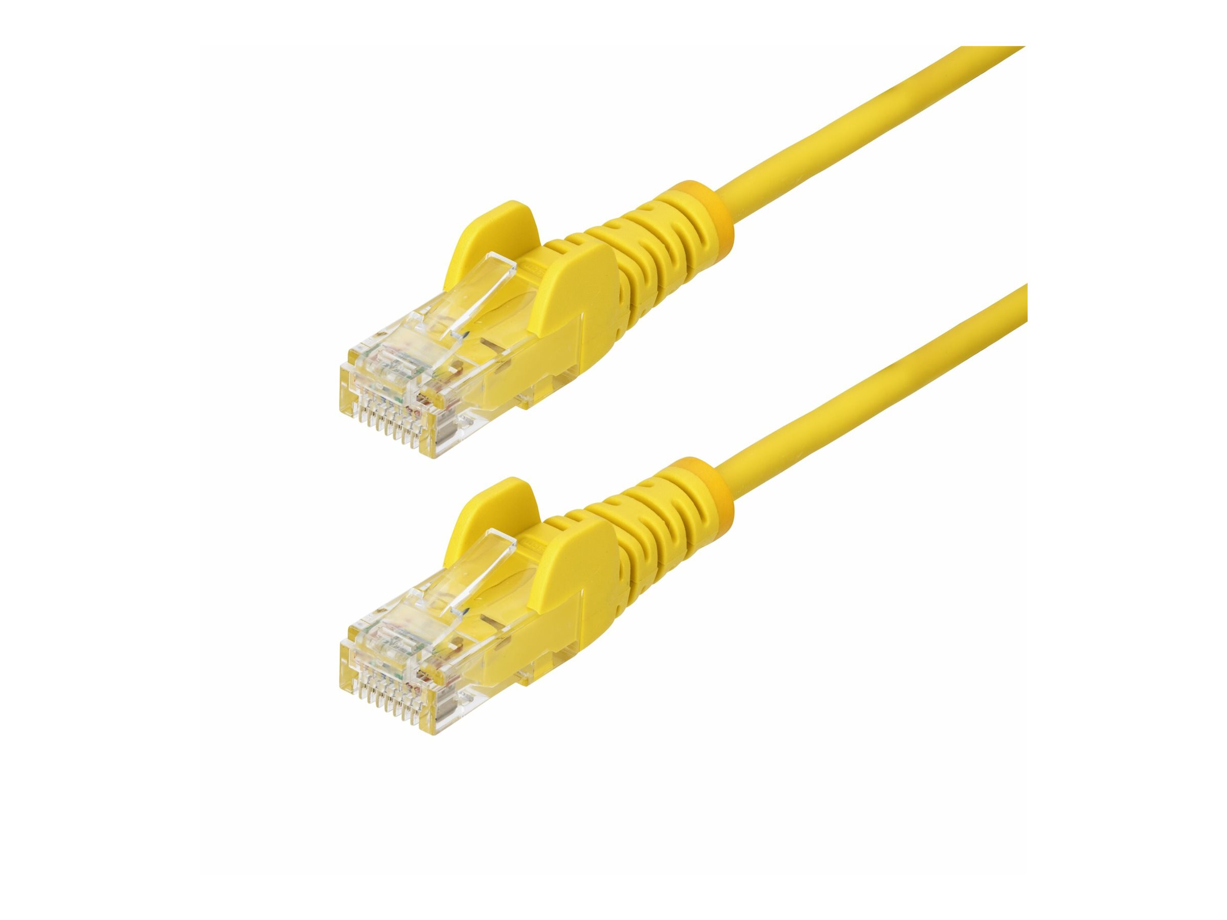 StarTech.com 15m Yellow Slim CAT6 Ethernet Cable, Snagless, 28AWG, LSZH - Patch-Kabel - RJ-45 (M)