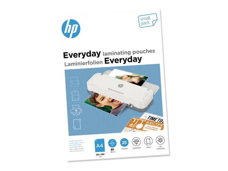 Hewlett Packard (HP) HP Everyday Laminierfolien A4 80 Micron Small Pack 25stk