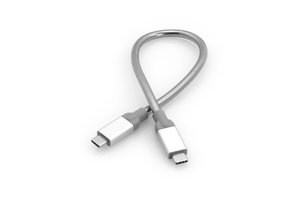 Verbatim USB-Kabel - 24 pin USB-C (M) zu 24 pin USB-C (M) - 0,3 m silber, Ansicht 4