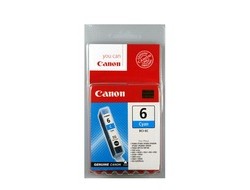 Canon BCI-6C - Original - Cyan - BJC-8200 - i560 - i860 - i900D - i9100 - i950 - i960 - i9900 - PIXMA iP3000 - PIXMA iP4000 - PIXMA iP4000R,... - 1 Stück(e) - Tintenstrahldrucker