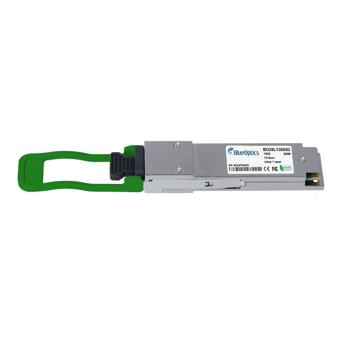 BlueOptics QSFP28 Transceiver 100GBASE-DR 500 Meter, Ansicht 3