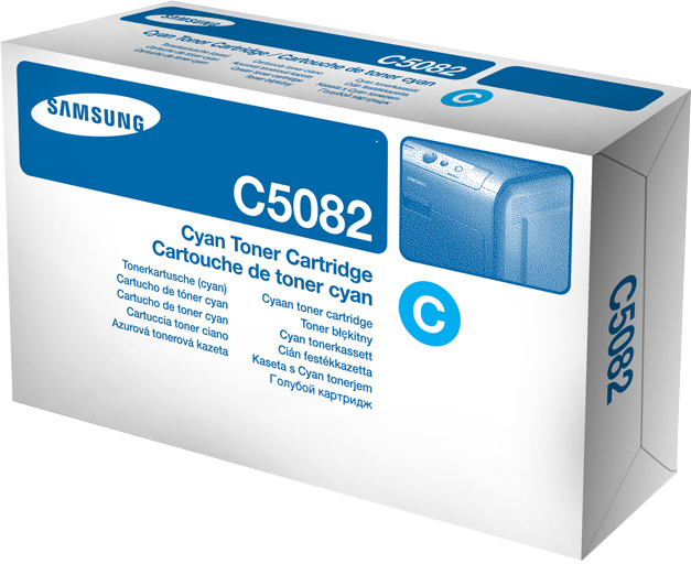 Samsung CLT-C5082S - Cyan - original - Tonerpatrone (SU056A), Ansicht 2