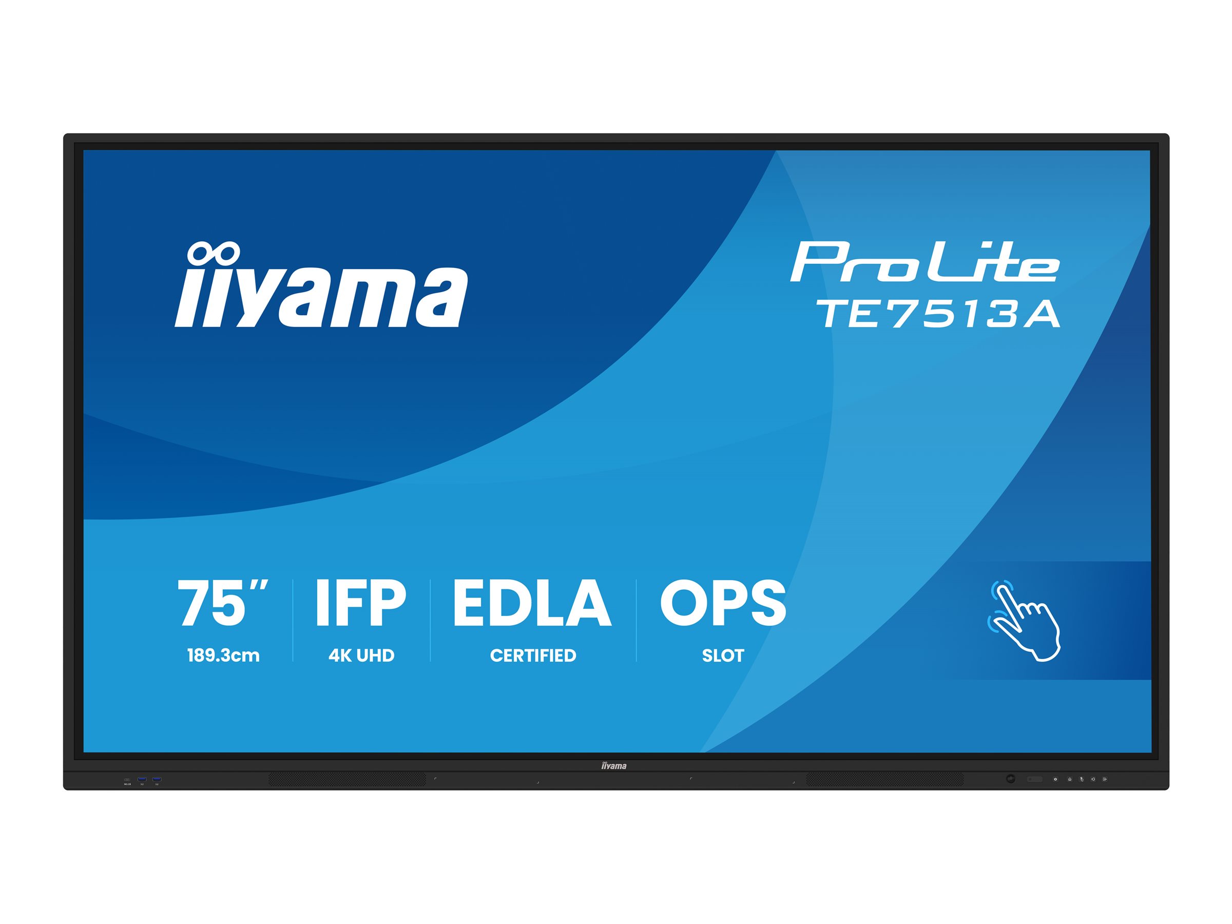Iiyama ProLite TE7513A-B2AG - 190 cm (75") Diagonalklasse (189.3 cm (74.5")