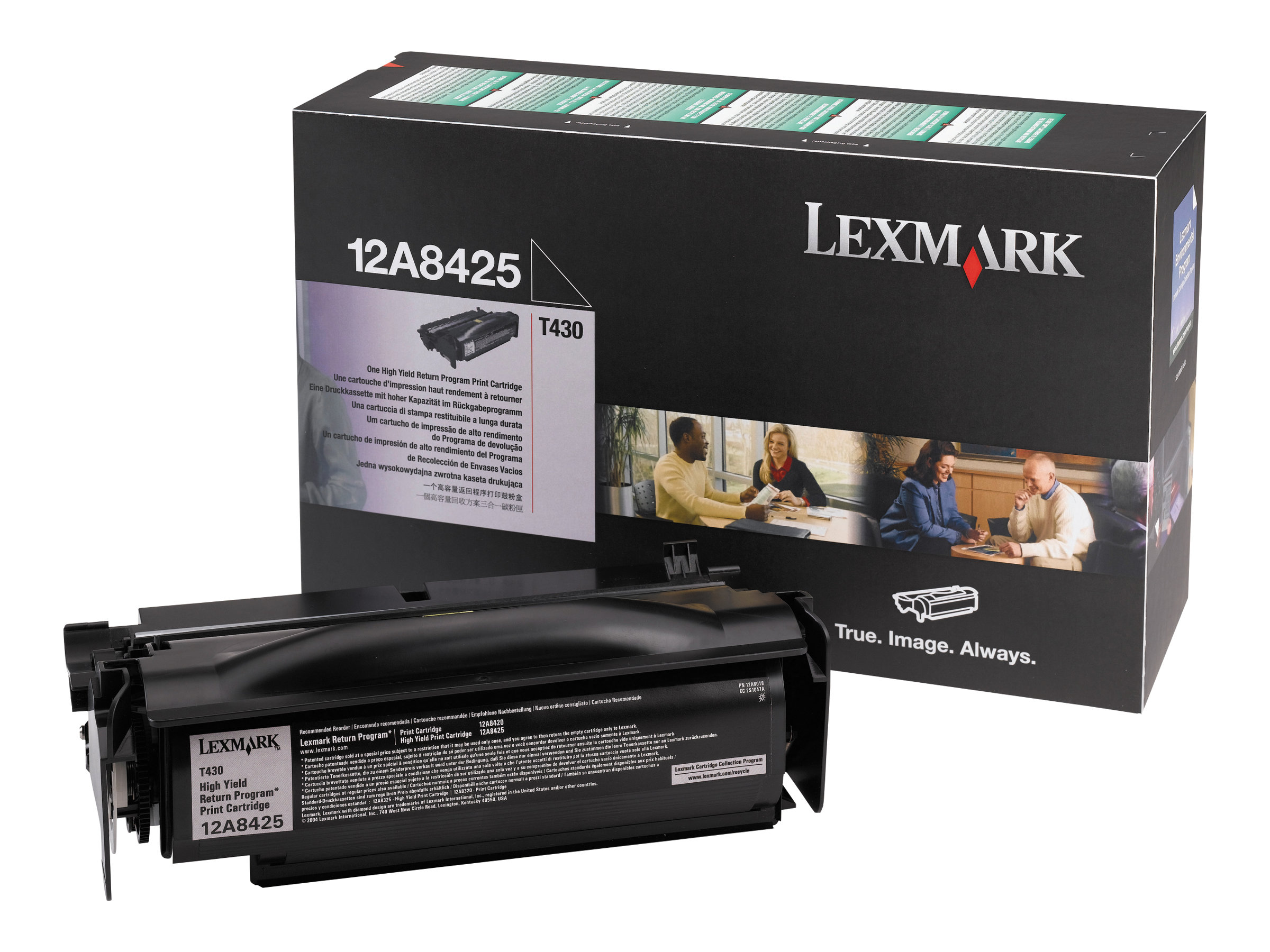 Lexmark Schwarz - Original - Tonerpatrone LRP (12A8425)