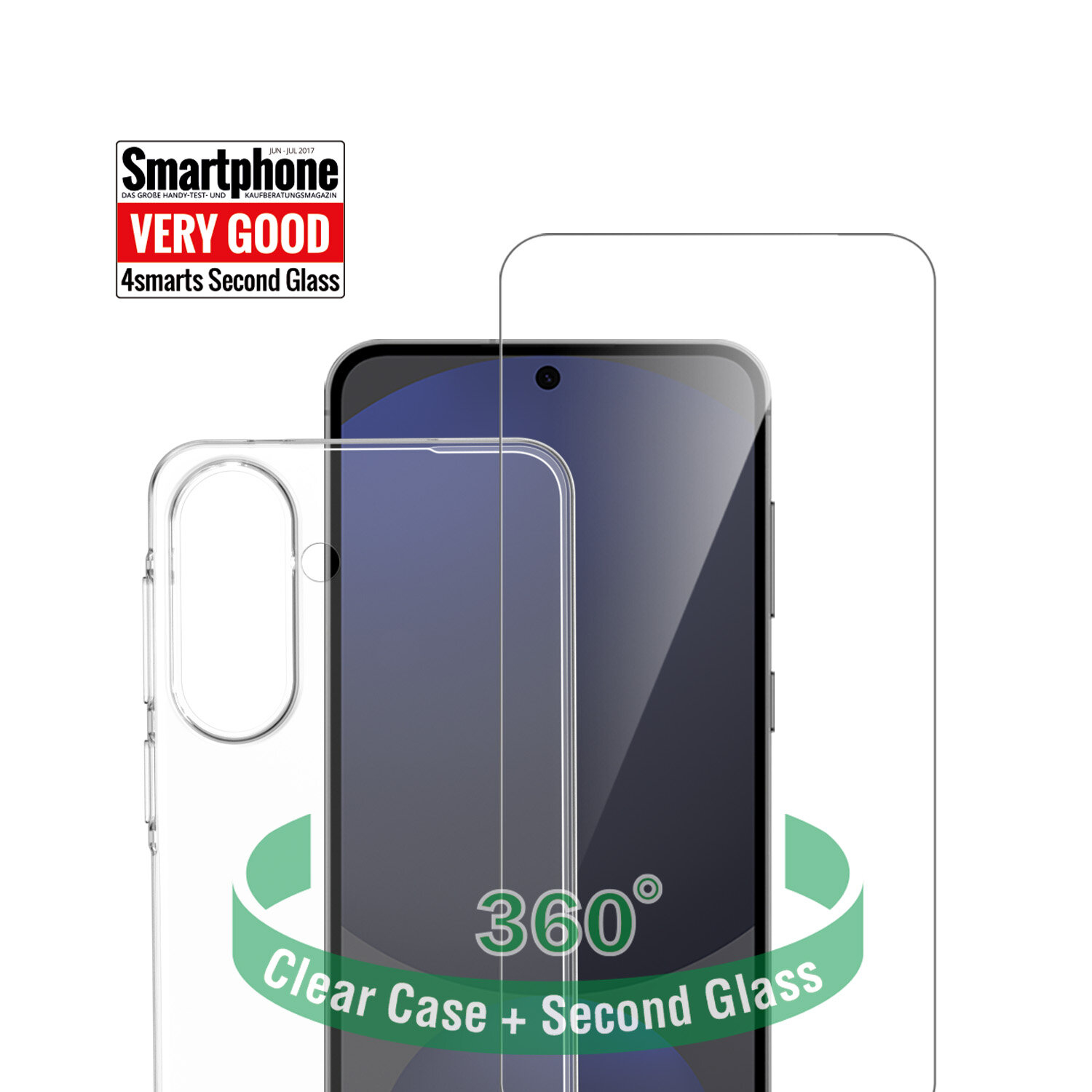 4smarts 360° Protection Set für Samsung Galaxy A57 5G, Ansicht 2