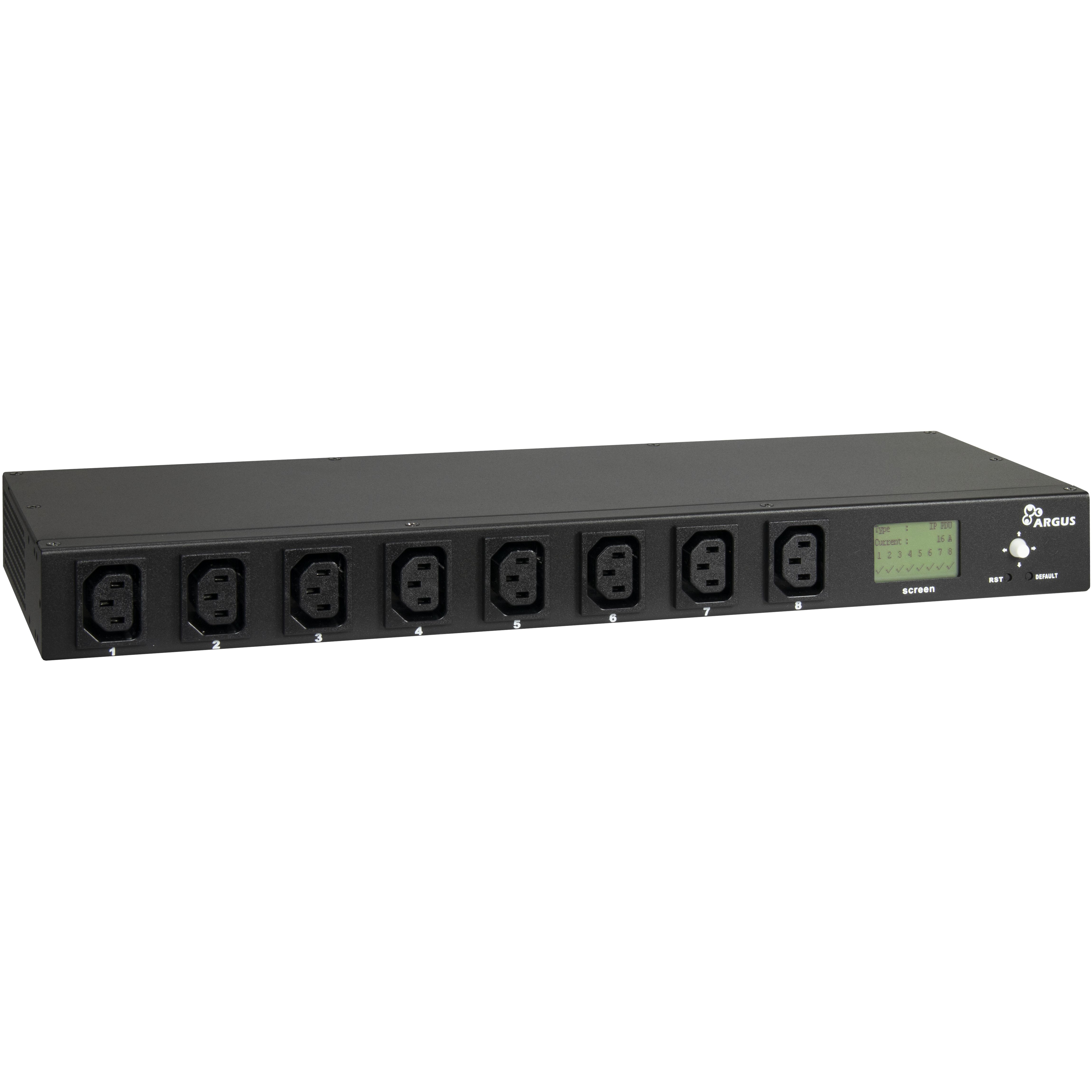 Inter-Tech h IPC PDU SA-0816 16A für 19 Serverschränke - 19 - 19 - 19 - Rack-Modul, Ansicht 3