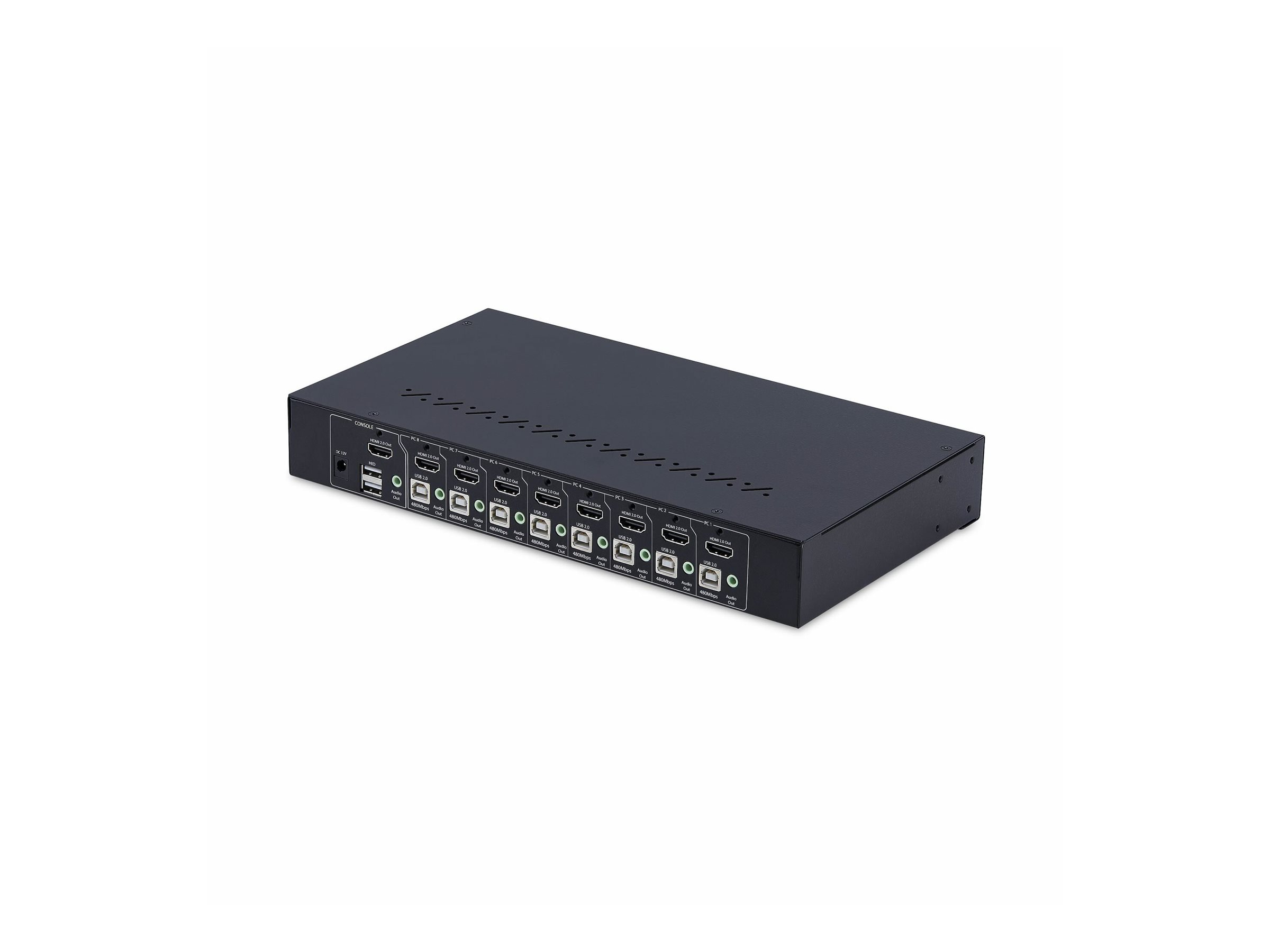 StarTech.com 8-Port HDMI KVM Switch w/1U Rack