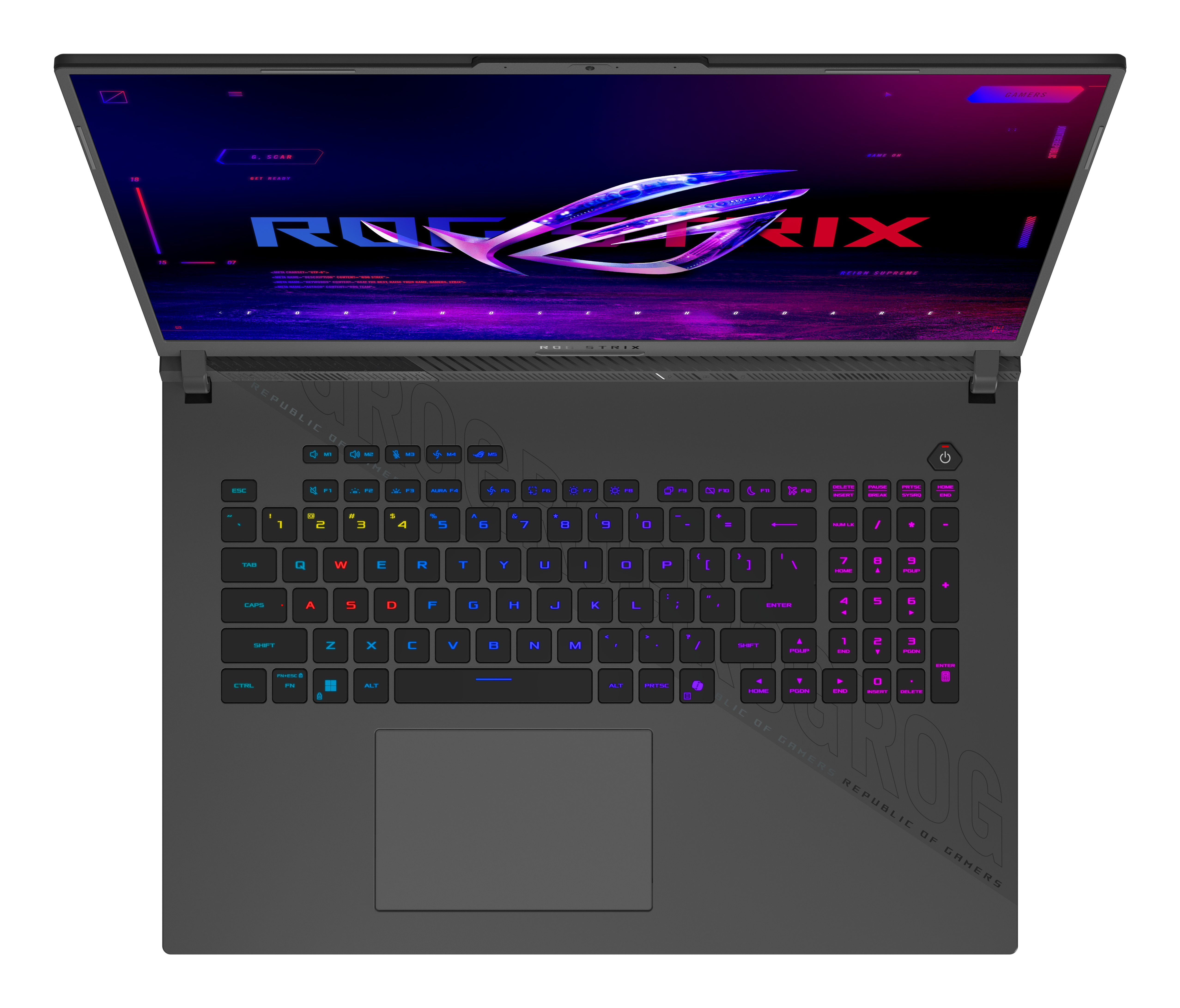 ASUS ROG Strix G18 G814PP-S8014W - AMD Ryzen 9 8940HX - RTX 5070 - 32 GB RAM - 1 TB NVMe - 18 - TL: Deutsch, QWERTZ, Ansicht 3